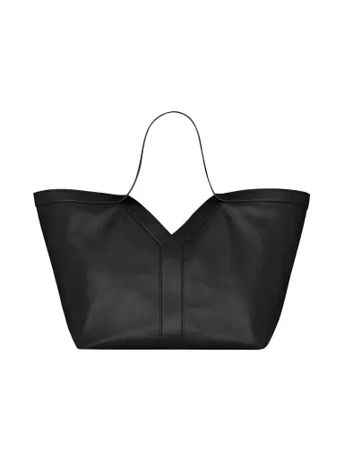 Saint Laurent Women's Y Tote Shoulder Bag in Leather | Thumbnail 1