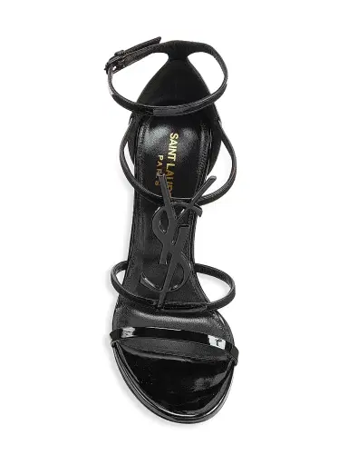 Saint Laurent Women's Cassandra Leather Sandals | Thumbnail 5 Saint Laurent Women's Cassandra Leather Sandals | Thumbnail 5