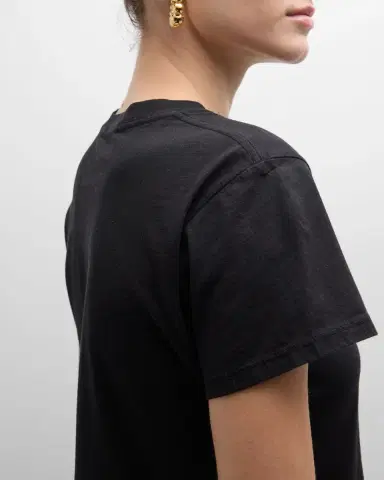 Nili Lotan Mariela Crewneck T-Shirt | Thumbnail 5