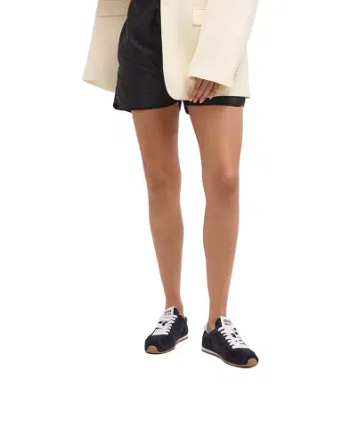 Miu Miu Suede Bicolor Retro Trainer Sneakers | Thumbnail 1 Miu Miu Suede Bicolor Retro Trainer Sneakers | Thumbnail 1