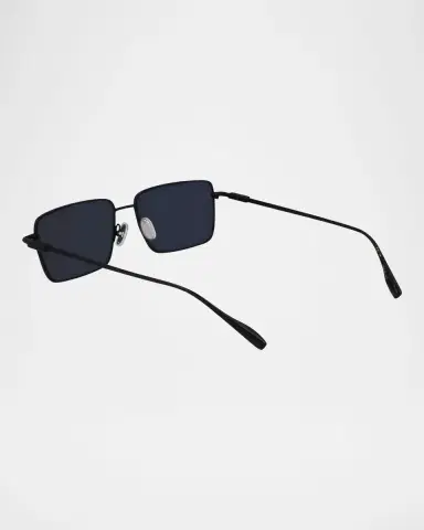 Ferragamo Men's Gancini Evolution Metal Rectangle Sunglasses | Thumbnail 2 Ferragamo Men's Gancini Evolution Metal Rectangle Sunglasses | Thumbnail 2