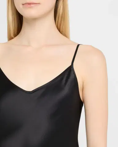 Christine Lingerie Long Silk Satin Nightgown | Thumbnail 5
