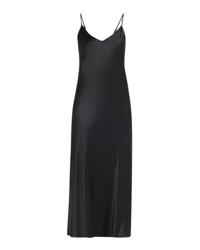Christine Lingerie Long Silk Satin Nightgown