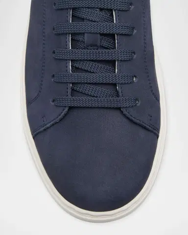 Brunello Cucinelli Men's Nubuck Calfskin Low-Top Sneakers | Thumbnail 7 Brunello Cucinelli Men's Nubuck Calfskin Low-Top Sneakers | Thumbnail 7