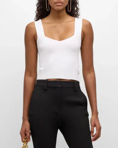 A.L.C. Jordana Sweetheart Tank Top | Thumbnail 4