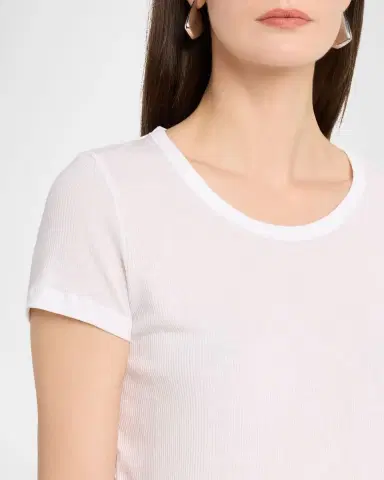 MAJESTIC FILATURES Lyocell Cotton Baby Ribbed Tee | Thumbnail 5 MAJESTIC FILATURES Lyocell Cotton Baby Ribbed Tee | Thumbnail 5