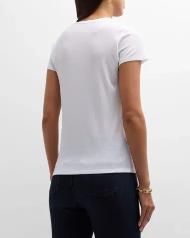 MAJESTIC FILATURES Lyocell Cotton Baby Ribbed Tee | Thumbnail 6 MAJESTIC FILATURES Lyocell Cotton Baby Ribbed Tee | Thumbnail 6