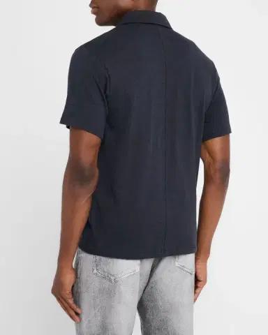 rag & bone Men's Classic Flame Polo Shirt | Thumbnail 3 rag & bone Men's Classic Flame Polo Shirt | Thumbnail 3