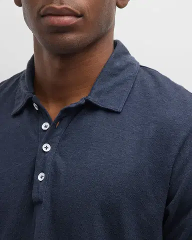 rag & bone Men's Classic Flame Polo Shirt | Thumbnail 8 rag & bone Men's Classic Flame Polo Shirt | Thumbnail 8