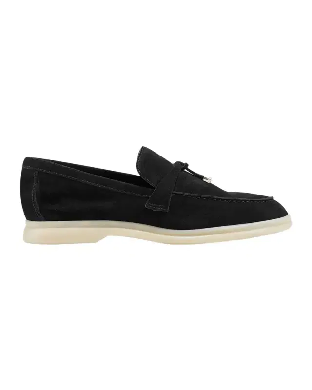 Marc Fisher LTD Yanelli Suede Tie Slip-On Casual Loafers