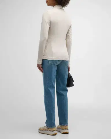 Majestic Filatures French Terry One-Button Blazer | Thumbnail 6