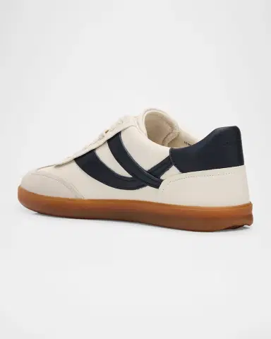 Vince Oasis Mixed Leather Retro Sneakers | Thumbnail 4 Vince Oasis Mixed Leather Retro Sneakers | Thumbnail 4