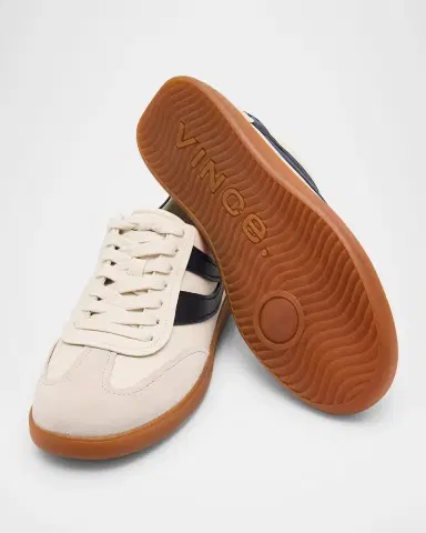 Vince Oasis Mixed Leather Retro Sneakers | Thumbnail 5 Vince Oasis Mixed Leather Retro Sneakers | Thumbnail 5