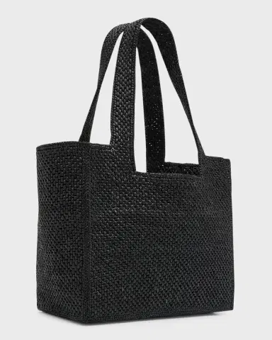 Loewe x Paula's Ibiza Font Logo Medium Tote Bag in Raffia | Thumbnail 6 Loewe x Paula's Ibiza Font Logo Medium Tote Bag in Raffia | Thumbnail 6
