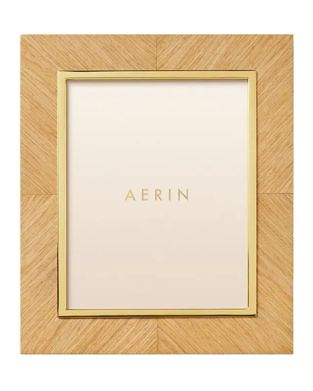 AERIN Marcello Oak Wood Picture Frame