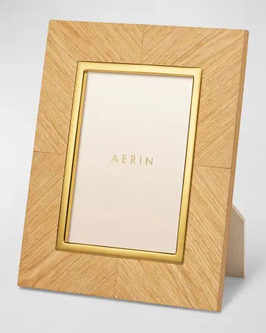 AERIN Marcello Oak Wood Picture Frame, 5" x 7" | Thumbnail 2