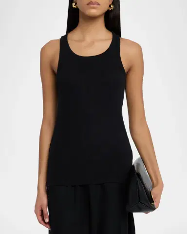 MAJESTIC FILATURES Lyocell Cotton Baby Ribbed Tank | Thumbnail 4 MAJESTIC FILATURES Lyocell Cotton Baby Ribbed Tank | Thumbnail 4