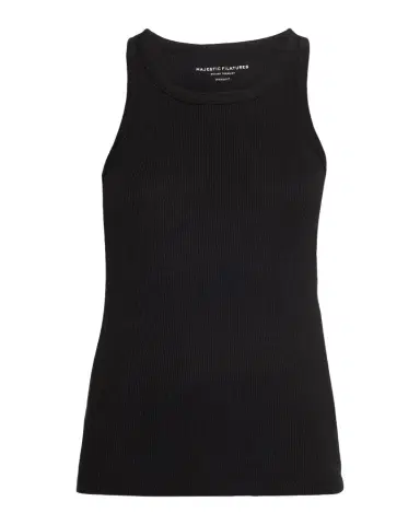 MAJESTIC FILATURES Lyocell Cotton Baby Ribbed Tank | Thumbnail 1 MAJESTIC FILATURES Lyocell Cotton Baby Ribbed Tank | Thumbnail 1
