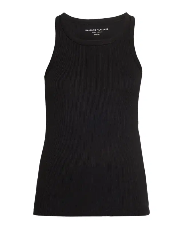 Majestic Filatures Lyocell Cotton Baby Ribbed Tank