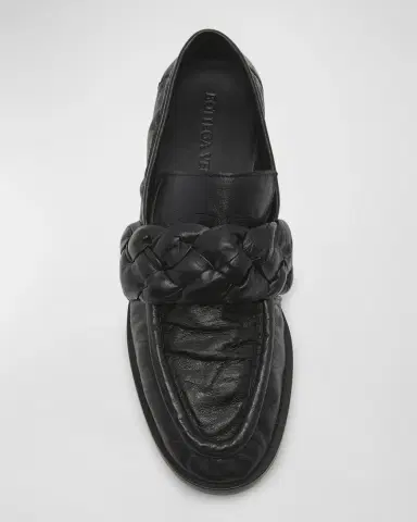 Bottega Veneta Astair Leather Braid Slip-On Loafers | Thumbnail 5