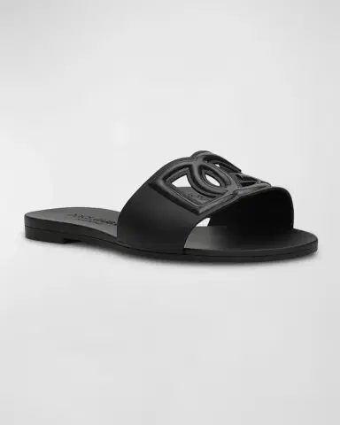 Dolce & Gabbana Cut-Out DG Rubber Sandals | Thumbnail 2 Dolce & Gabbana Cut-Out DG Rubber Sandals | Thumbnail 2