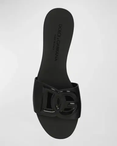 Dolce & Gabbana Cut-Out DG Rubber Sandals | Thumbnail 5 Dolce & Gabbana Cut-Out DG Rubber Sandals | Thumbnail 5