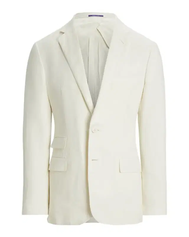 Ralph Lauren Purple Label Kent Hand-Tailored Silk-Linen Jacket