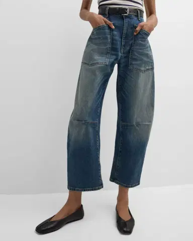 Nili Lotan Shon Cropped Jeans | Thumbnail 7 Nili Lotan Shon Cropped Jeans | Thumbnail 7