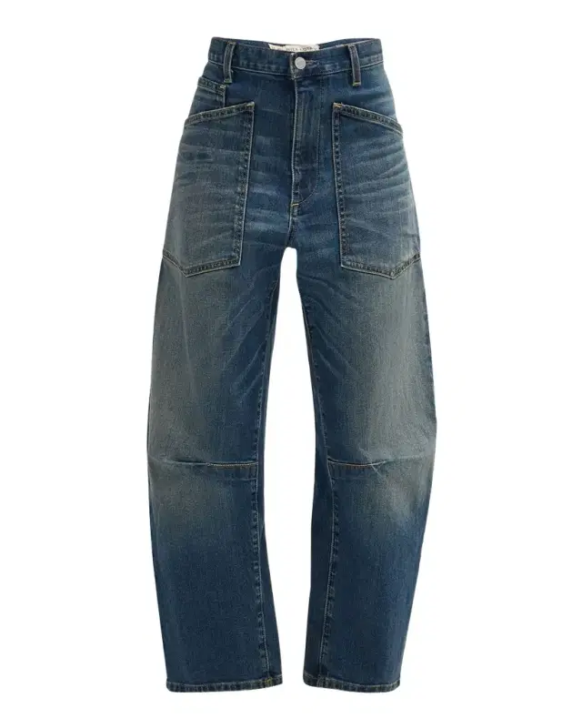 Nili Lotan Shon Cropped Jeans