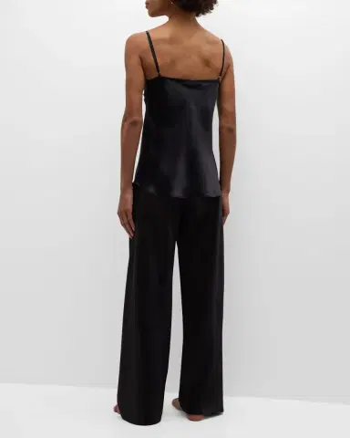 Christine Lingerie V-Neck Silk Cami | Thumbnail 4