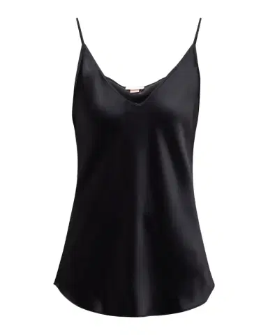 Christine Lingerie V-Neck Silk Cami | Thumbnail 1