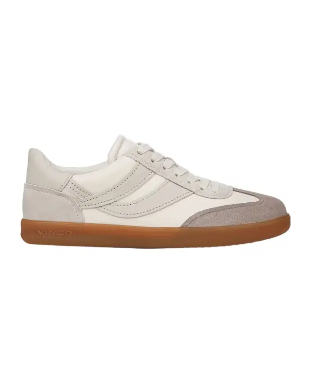 Vince Oasis Mixed Leather Retro Sneakers
