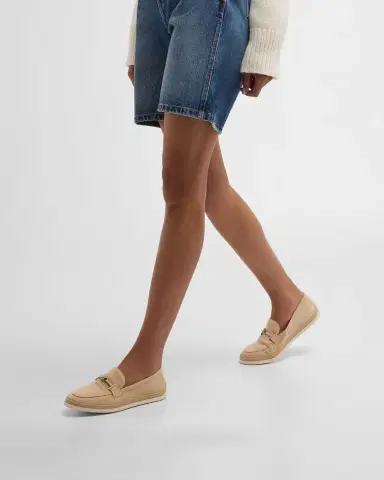 Tod 's Gomma Suede T-Ring Espadrille Driver Loafers | Thumbnail 2 Tod 's Gomma Suede T-Ring Espadrille Driver Loafers | Thumbnail 2