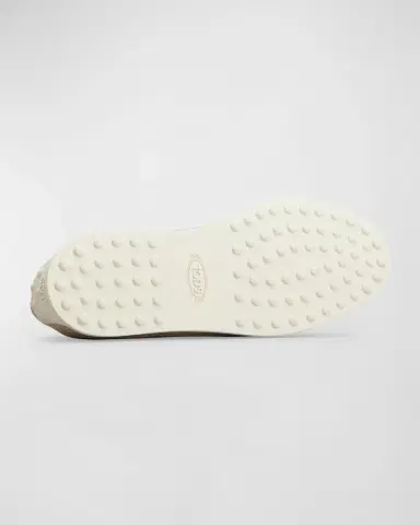 Tod 's Gomma Suede T-Ring Espadrille Driver Loafers | Thumbnail 7 Tod 's Gomma Suede T-Ring Espadrille Driver Loafers | Thumbnail 7