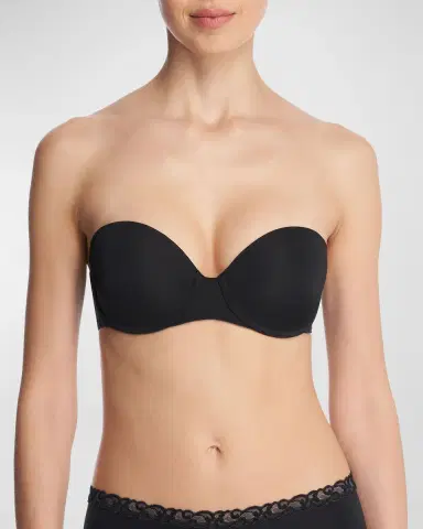 Natori Pure Luxe Strapless Contour Underwire Bra | Thumbnail 2 Natori Pure Luxe Strapless Contour Underwire Bra | Thumbnail 2