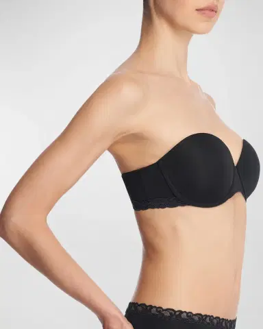 Natori Pure Luxe Strapless Contour Underwire Bra | Thumbnail 5 Natori Pure Luxe Strapless Contour Underwire Bra | Thumbnail 5