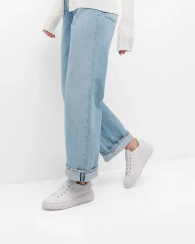 Jimmy Choo Diamond Leather Low-Top Sneakers | Thumbnail 2