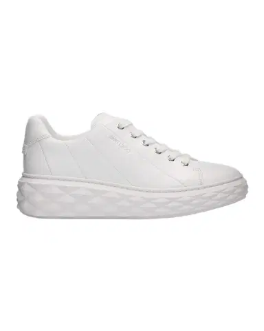 Jimmy Choo Diamond Leather Low-Top Sneakers | Thumbnail 1