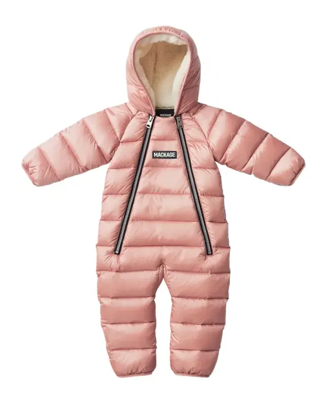 Mackage Kid 's Bambi Recycled Quilted Snowsuit, Size 6M-24M