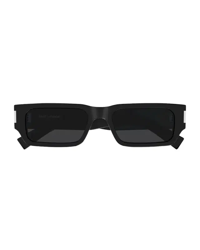 Saint Laurent Men 's SL 660 Acetate Rectangle Sunglasses