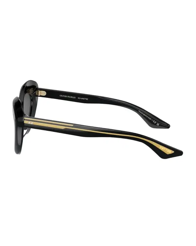 Khaite x Oliver Peoples Bold Acetate Oval Sunglasses