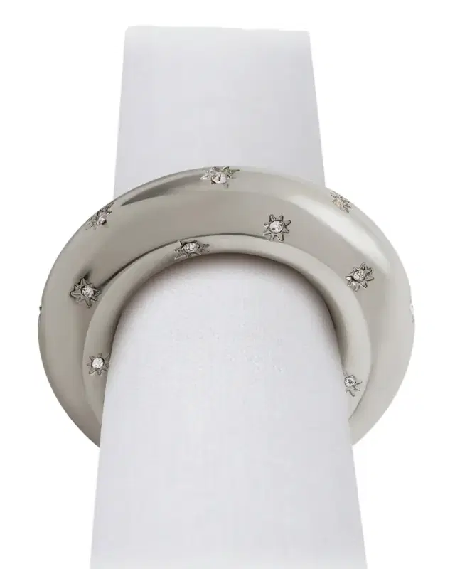 L 'Objet Stars Jewel Napkin Rings, Set of 4