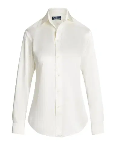 Polo Ralph Lauren Slim Fit Silk Shirt | Thumbnail 1 Polo Ralph Lauren Slim Fit Silk Shirt | Thumbnail 1
