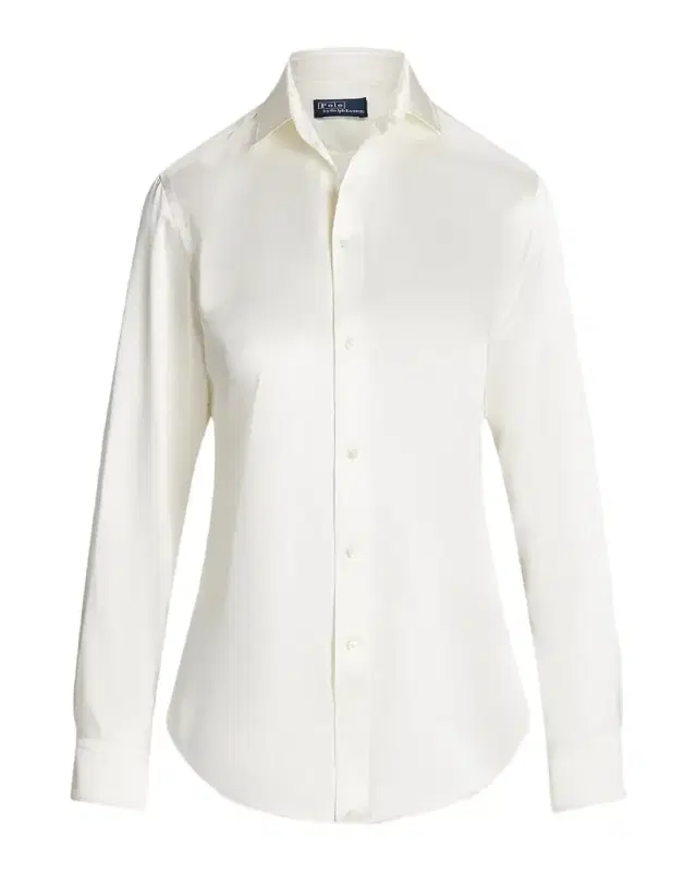 Slim Fit Silk Shirt