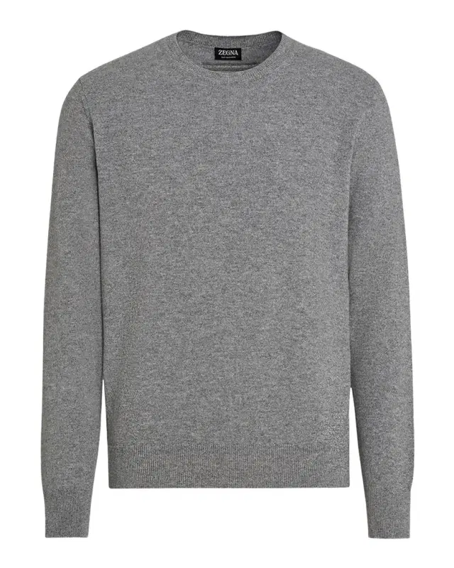 ZEGNA Men 's Cashmere Crewneck Sweater