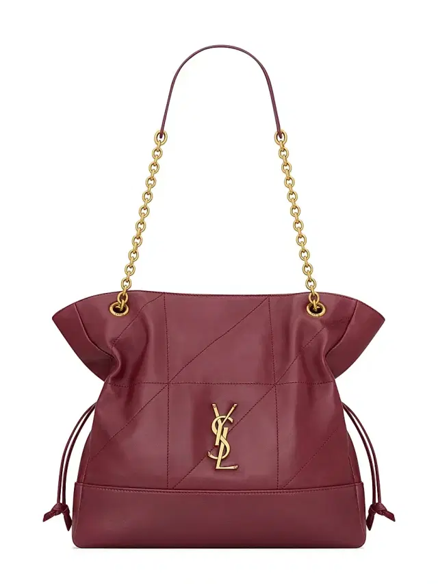 Saint Laurent Women's  Jamie Shopping Shoulder Bag - Rouge Merlot