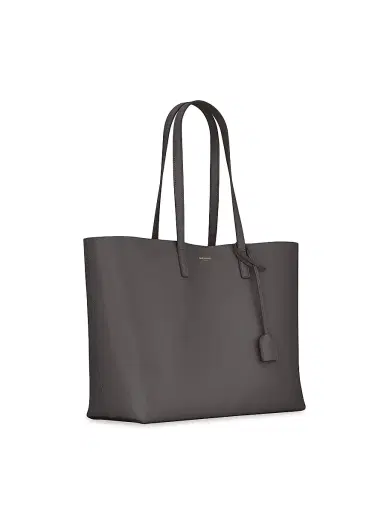 Saint Laurent Women's Shopping Tote Bag in Leather - Storm | Thumbnail 6 Saint Laurent Women's Shopping Tote Bag in Leather - Storm | Thumbnail 6