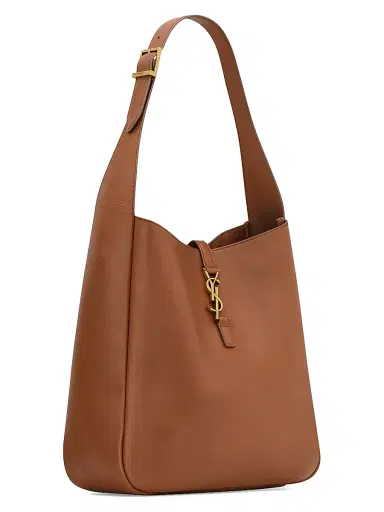 Saint Laurent Women's Le 5 à 7 Supple Large Shoulder Bag in Grained Leather - Fox | Thumbnail 2 Saint Laurent Women's Le 5 à 7 Supple Large Shoulder Bag in Grained Leather - Fox | Thumbnail 2