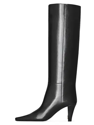 Saint Laurent Women's Jill Boots in Smooth Leather - Black - Size 10.5 | Thumbnail 3 Saint Laurent Women's Jill Boots in Smooth Leather - Black - Size 10.5 | Thumbnail 3