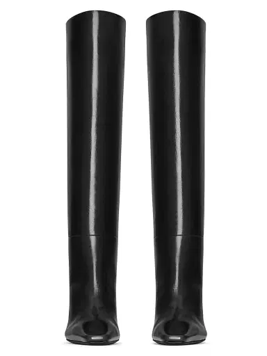 Saint Laurent Women's Jill Boots in Smooth Leather - Black - Size 10.5 | Thumbnail 4 Saint Laurent Women's Jill Boots in Smooth Leather - Black - Size 10.5 | Thumbnail 4